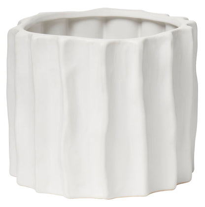 Kruka Ellie 20 cm Vit Stengods