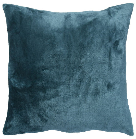 Kuddfodral Fia Petrol Polyester Passar 50x50 cm
