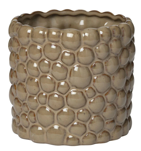 Kruka Bobbie 14x13 cm Stengods