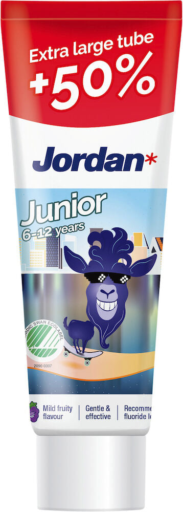Tandkräm Jordan 75 ml 6–12 år