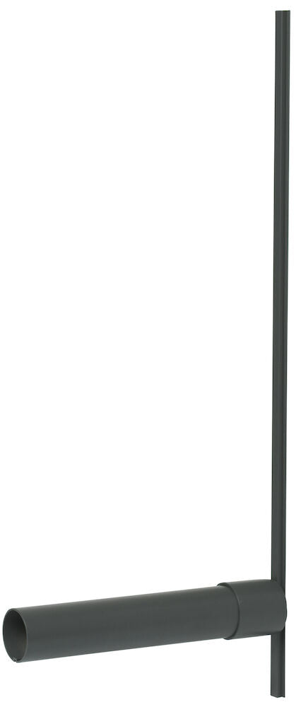 Hållare 100 cm till 160 cm 23 cm Grå Aluminium