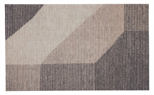 Dörrmatta Elena 45x75 cm Beige Återvunnen polyester