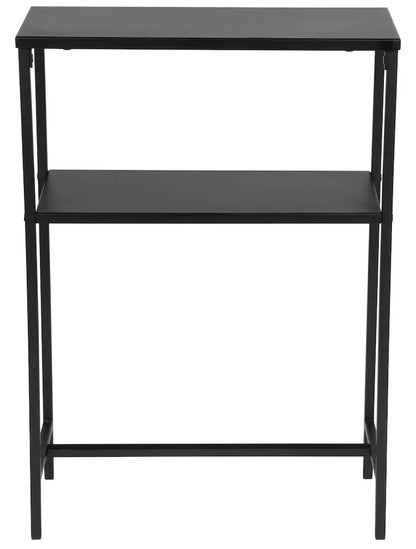 Avlastningsbord Vincent 53x24x75 cm Svart Metall