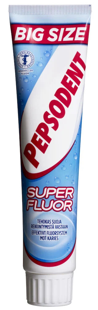 Tandkräm Pepsodent 125 ml Super Fluor