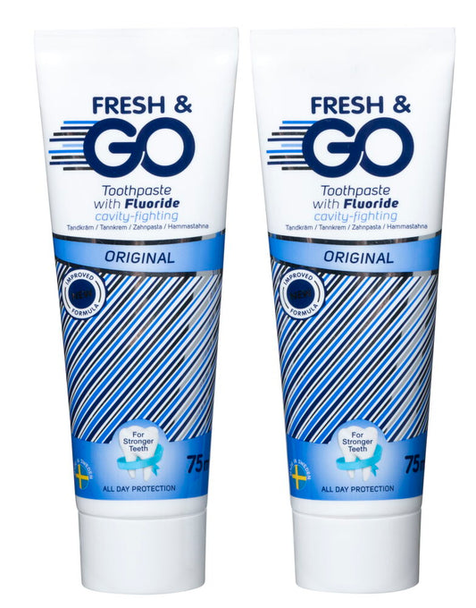 Tandkräm Fresh & Go 75 ml Original