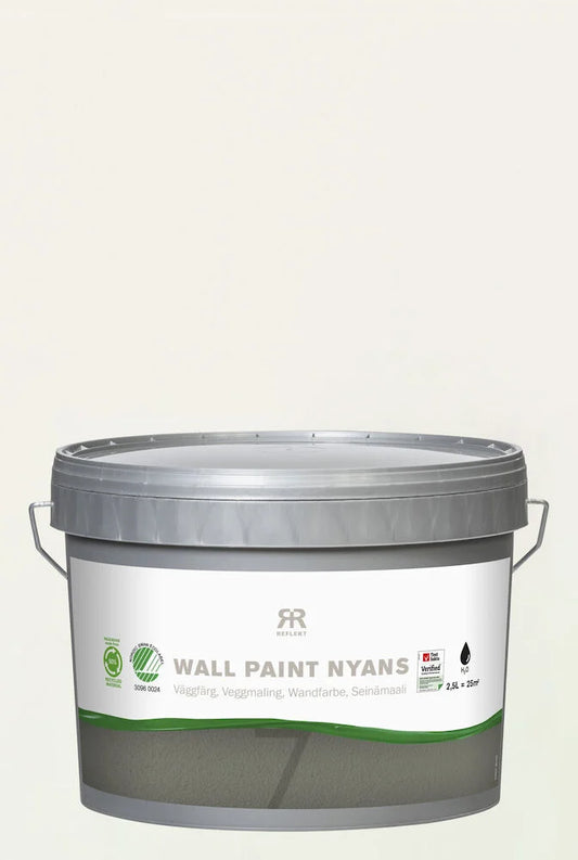 Väggfärg Nyans 2,5 l Antique White Närmaste NCS-kod: S0502-Y
