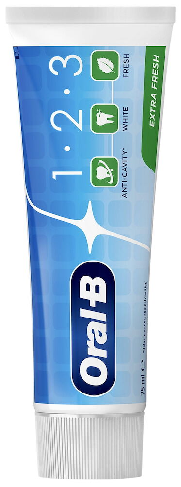 Tandkräm Oral-B 75 ml 1-2-3