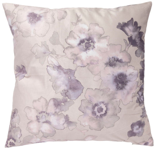 Kuddfodral Ines Beige Polyestersammet Passar innerkudde 50x50 cm