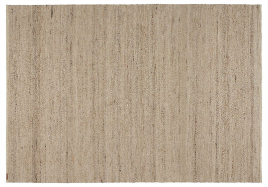 Matta i ullblandning Elsaform Asta 160x230 cm Beige 65% ull / 26% polyester / 9% övriga fibrer