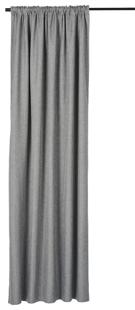 Mörkläggningsgardin Blackout 135x220 cm Grå Polyester 1-pack