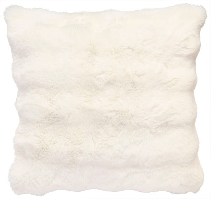 Kuddfodral Fluff Off-white Polyester Passar innerkudde 50x50 cm