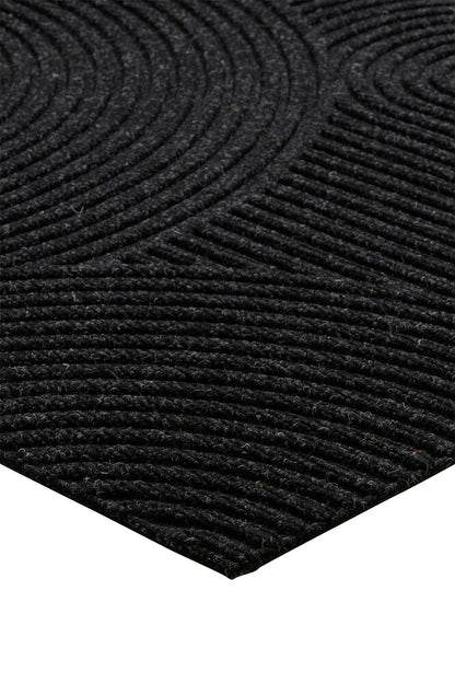 Dörrmatta Edda 60x90 cm Mörkgrå 97 % polyetylentereftalat (PET) / 21 % polypropen