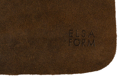 Förkläde Elsaform 85x65 cm Brun Läder
