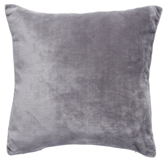 Kuddfodral Fia Ljusgrå Polyester Passar 50x50 cm