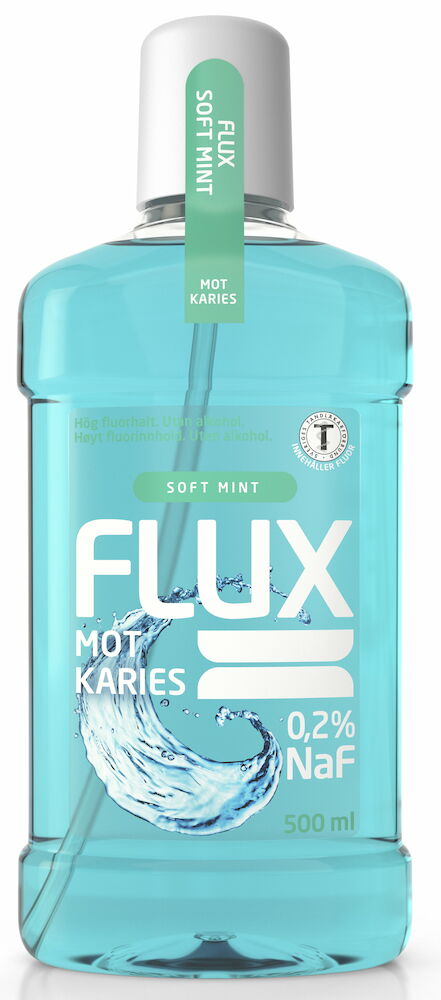 Munskölj Flux 500 ml Soft Mint
