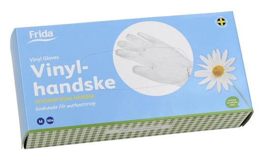 Vinylhandskar 100 -pack Medium