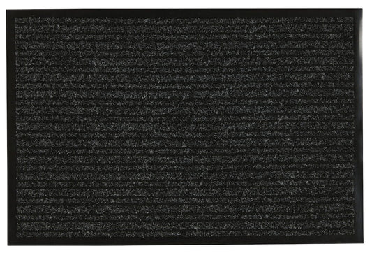 Dörrmatta Robust 58x88 cm Mörkgrå Polyester