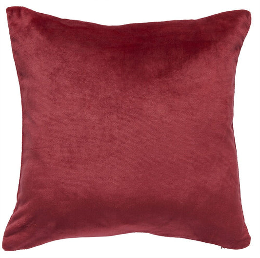 Kuddfodral Fia Röd Polyester Passar 50x50 cm