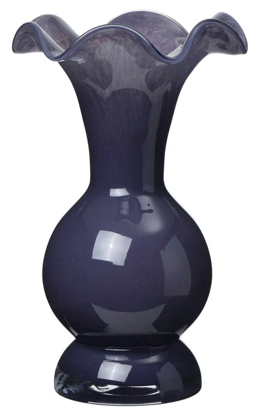 Vas Viola Ø18,5x29 cm Lila Glas