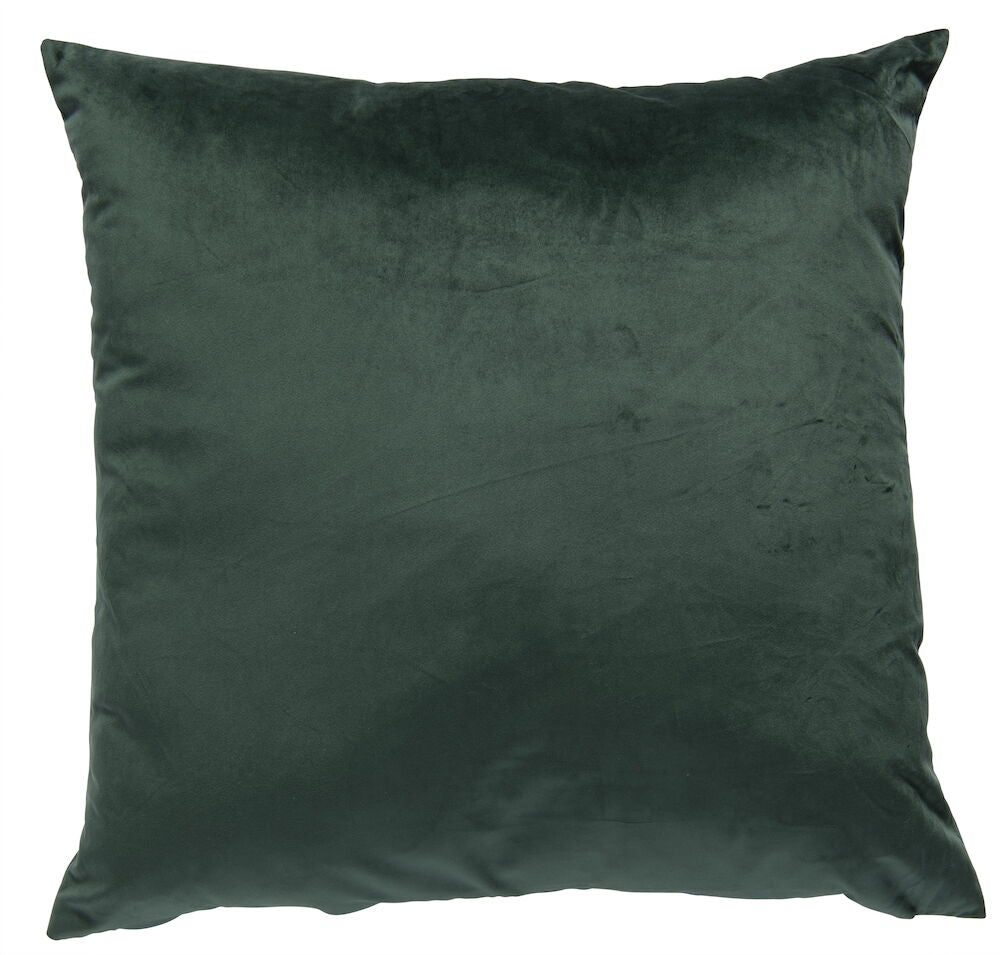 Kuddfodral Viola XL Grön Polyestersammet Passar 65x65