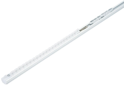 Sats med U-skena för gardin 150 cm Vit