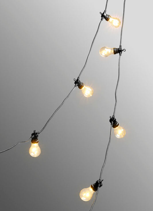 Ljusslinga Bulb Outdoor LED Light System 8 lampor Varmvit