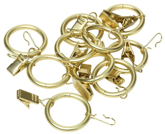 Gardinring 10 -pack Mässing