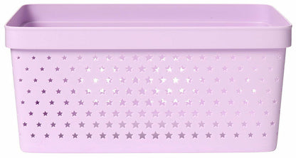 Förvaringskorg Star 35,8x27,1x16 cm 13 liter Lila Plast