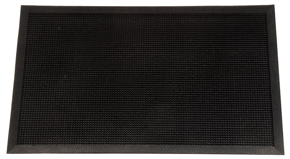 Dörrmatta Ebony 45x75 cm Svart Gummi