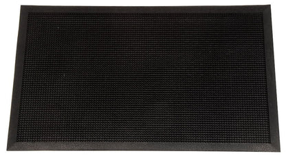 Dörrmatta Ebony 45x75 cm Svart Gummi