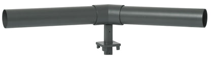 Överliggare till glasräcke 25 cm Grå Aluminium