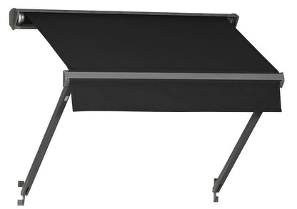 Fönstermarkis 97x70 cm Svart