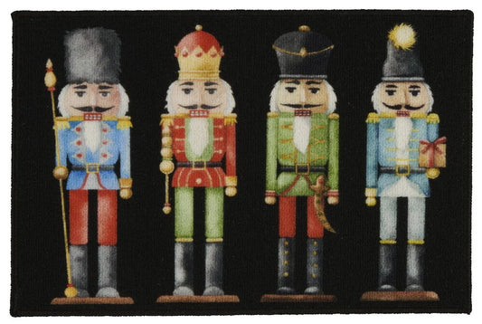 Dörrmatta Christmas 40x60 cm Mörkgrå Polyamid
