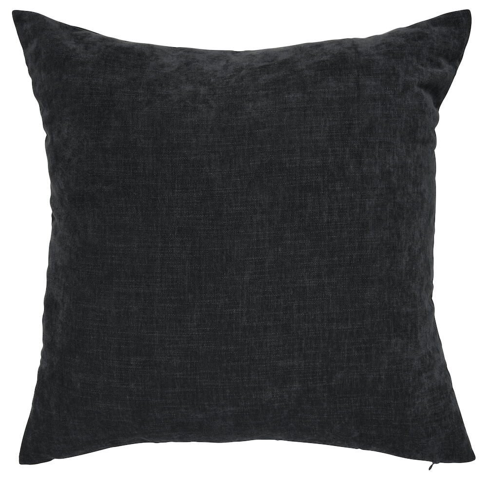 Kuddfodral Vintage XL Svart Polyester Passar innerkudde 65x65 cm