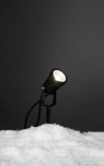 Spotlight outdoor LED light system Svart