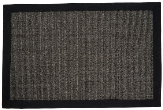 Dörrmatta Elsaform Robyn 60x90 cm Svart Sisal