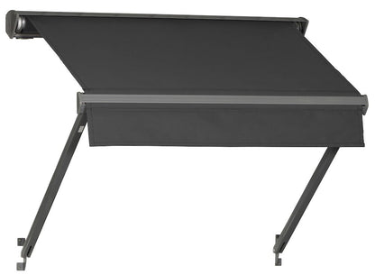 Fönstermarkis 97x70 cm Grå