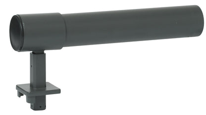 Överliggare till glasräcke 100 cm Grå Aluminium