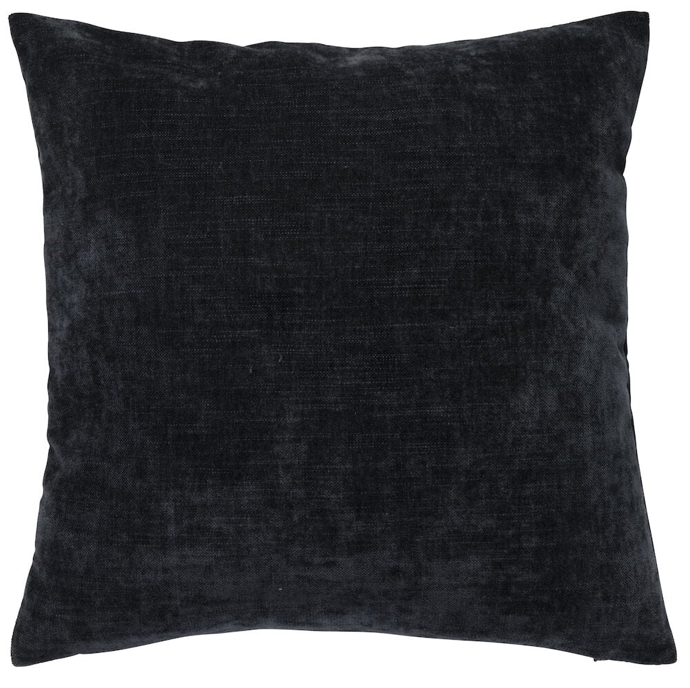 Kuddfodral Vintage Svart Polyester Passar innerkudde 50x50 cm
