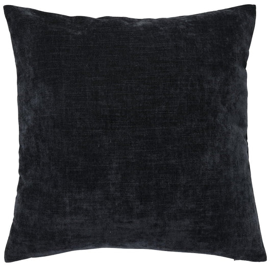 Kuddfodral Vintage Svart Polyester Passar innerkudde 50x50 cm