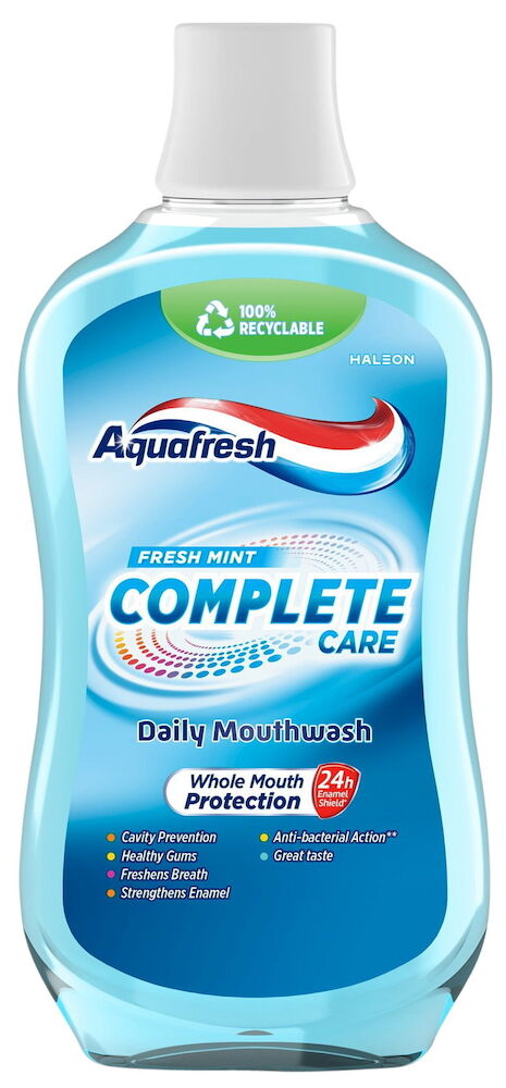 Munskölj Aquafresh 500 ml Complete Care