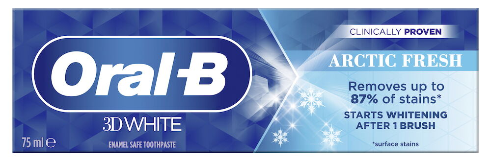 Tandkräm Oral-B 75 ml 3D White Artic Fresh