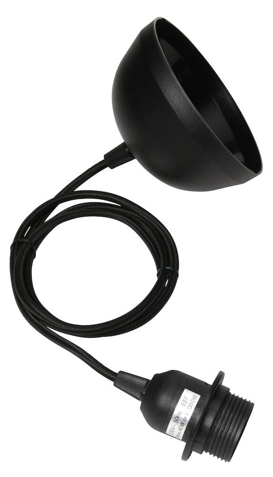 Lampsladd Dubai 1,2 m Svart