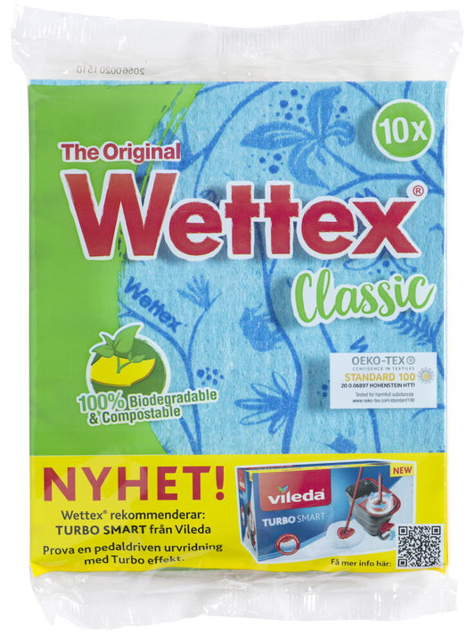 Wettex 10 -pack Mönstrad