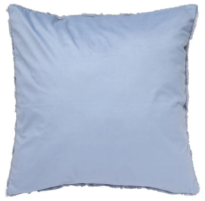 Kuddfodral Juna Blågrå  Polyester Passar innerkudde 50x50 cm