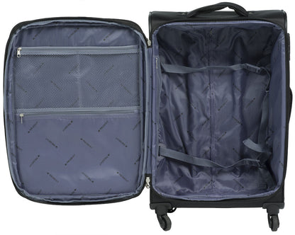Resväska Medium Regent Jetset 44x27x69cm, 3,1 kg Svart