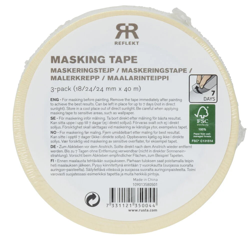 Maskeringstejp 3 -pack