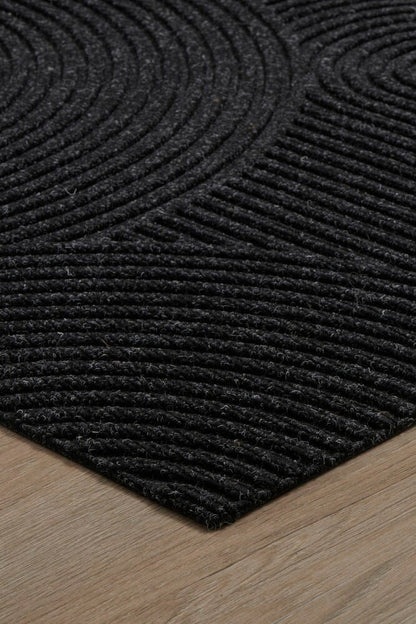 Dörrmatta Edda 60x90 cm Mörkgrå 97 % polyetylentereftalat (PET) / 21 % polypropen
