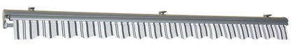 Terrassmarkis med motor 355x250 cm Grå/Vit