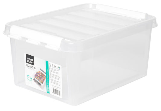 Förvaringslåda med lock Smartstore 34x25x16 cm, 8 l Classic 10